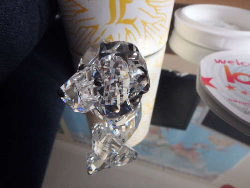 SWAROVSKI LOVLOT LEE ROY / LEEROY LION 887731  BOXED RETIRED RARE  #