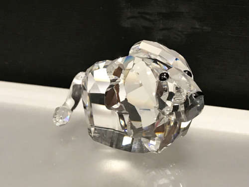 SWAROVSKI LOVLOT LEE ROY / LEEROY LION 887731  BOXED RETIRED RARE  #