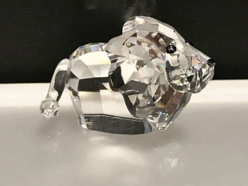 SWAROVSKI LOVLOT LEE ROY / LEEROY LION 887731  BOXED RETIRED RARE  #