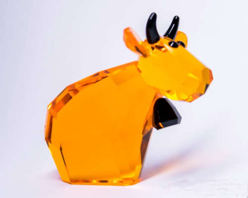 Swarovski Crystal Lovlot Cow Ltd Halloween MO