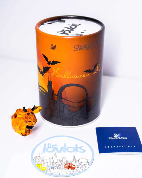 Swarovski Crystal Lovlot Cow Ltd Halloween MO