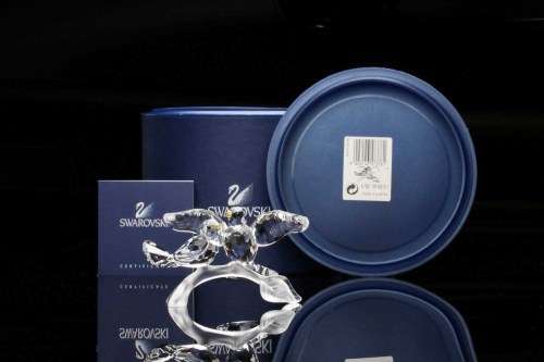 SWAROVSKI CRYSTAL `TURTLEDOVES` BOXED #