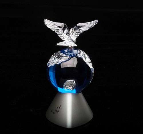 SWAROVSKI VERY STYLISH CRYSTAL PLANET VISION 2000 - BOXED #