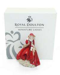 Royal Doulton Miniature Ladies Collection ` Top of the Hill ` #