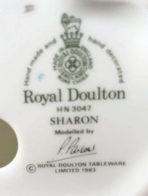 Royal Doulton "Sharon" Figurine HN 3047