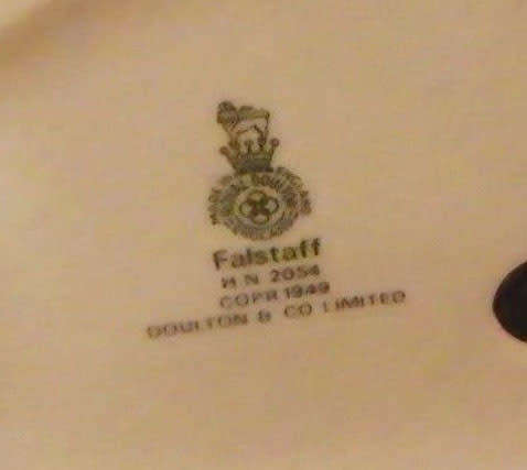 Royal Doulton Large Early Figure FALSTAFF HN 2054 issued 1950-92