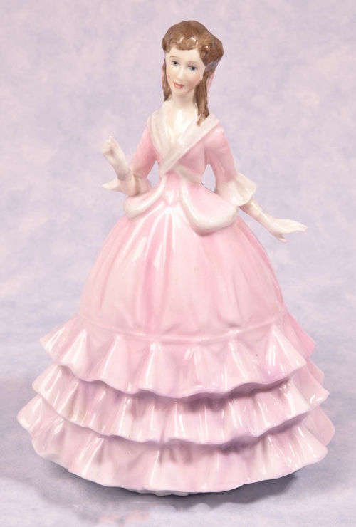 Royal Worcester China Diana Collectible Ceramic Figure/Figurine 1987