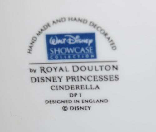 NEW ROYAL DOULTON DISNEY PRINCESS CINDERELLA FIGURE DP 1 *
