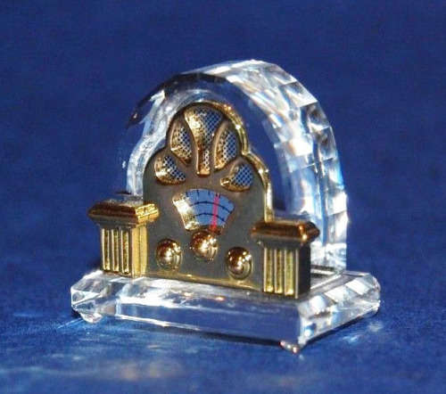Swarovski Crystal Memories Moments Radiogram Gold Plated