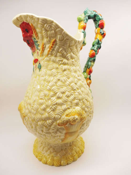 1940s Vintage CLARICE CLIFF Celtic Harvest Large Water Jug Pitcher *