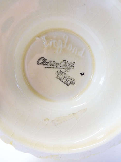 1940s Vintage CLARICE CLIFF Celtic Harvest Large Water Jug Pitcher *