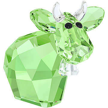Swarovski Crystal Mini Mo Cow - Tender Green, Limited Edition 2015 *
