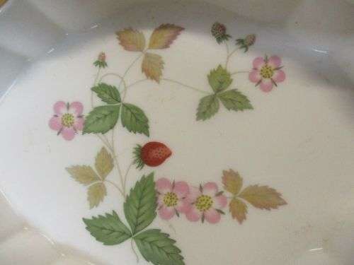 Wedgwood Wild Strawberry Oval Dish  #