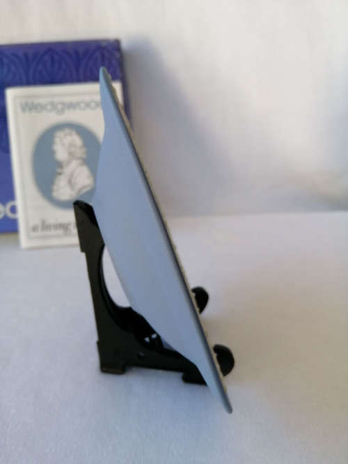 Vintage Wedgwood Jasper Blue Spade Dish  #