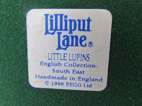 Miniature House - Lilliput Lane Little Lupins #