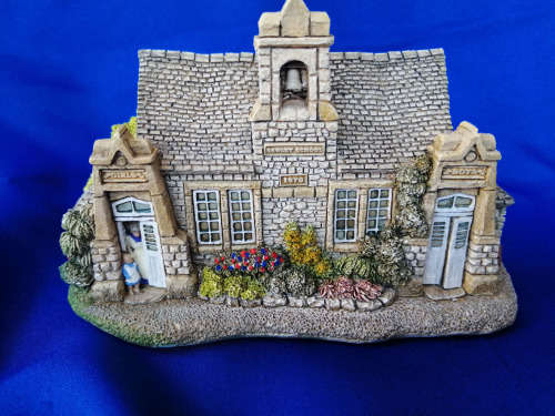 Lilliput Lane Village School English Collection North Handmade in Cumbria 1991 #