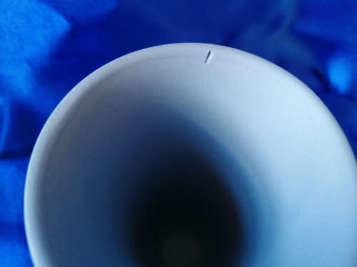 Vintage Wedgwood Jasper Blue Vase  #