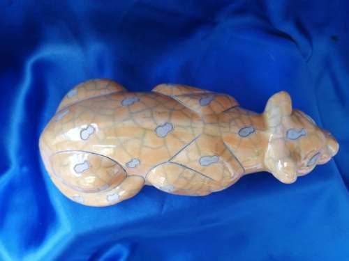 Large Raku Lying Lioness