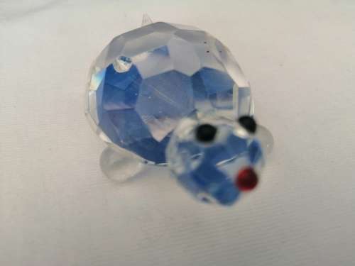 Stunning Crystal Glass Tortoise Turtle