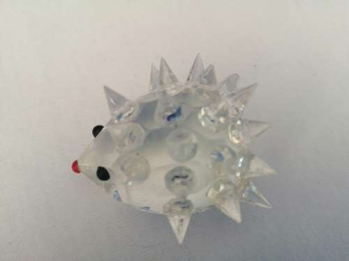 Stunning Crystal Glass Hedgehog