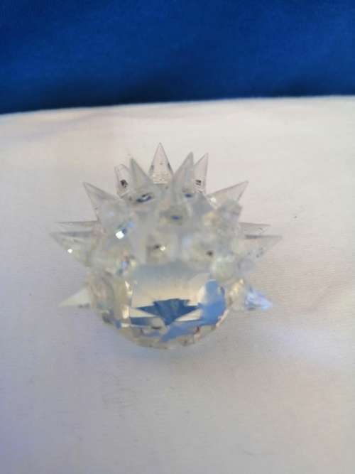 Stunning Crystal Glass Hedgehog