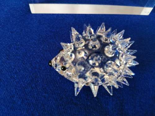 Swarovski Crystal Oval Hedgehog Lock down special  #