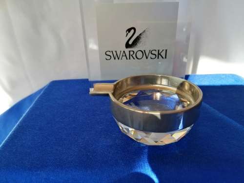 Swarovski Rhodium Ashtray Lock down special #