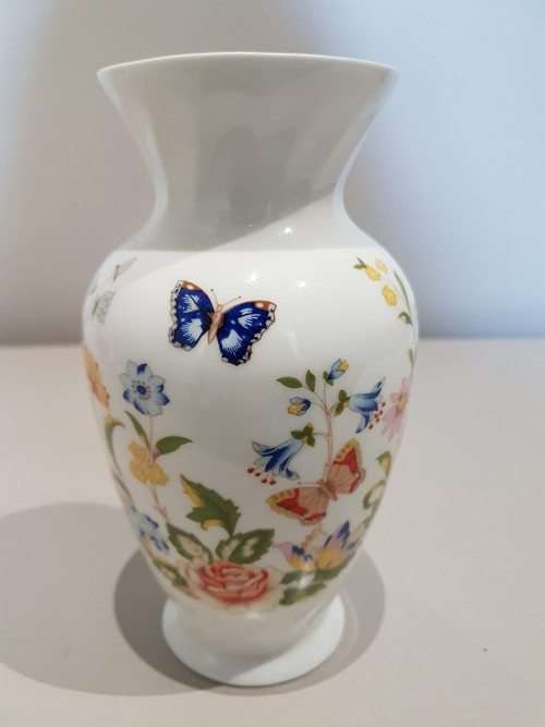 Aynsley China Cottage Garden 16cm Vase, Made In England