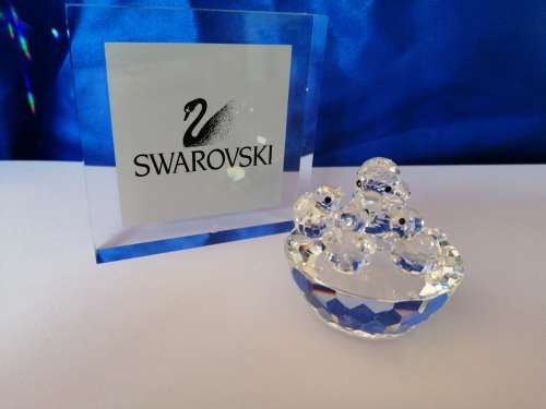 SWAROVSKI CRYSTAL BIRD`S NEST 013842 RETIRED #