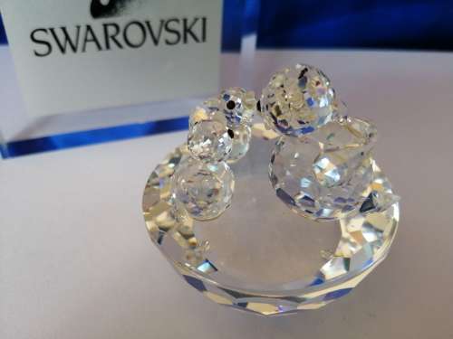 SWAROVSKI CRYSTAL BIRD`S NEST 013842 RETIRED #
