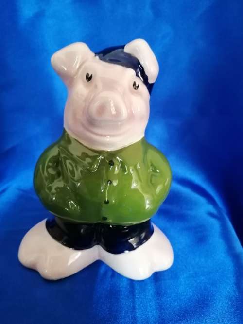 Nat West Pig Piggy Bank Money box - Cousin Wesley - Wade RARE