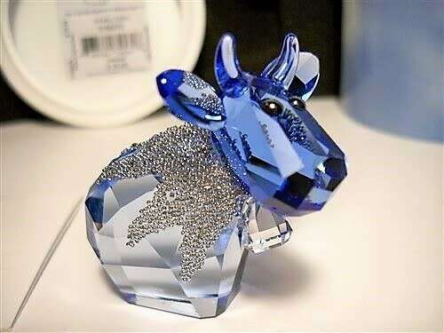 Swarovski Lovlots Kuh Ice Mo Cow 5166275 LIMITED EDITION 2015  #