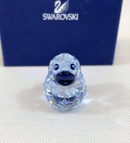 SWAROVSKI CRYSTAL HAPPY DUCK - CHEERFUL ZOE - BOXED AND RETIRED  #