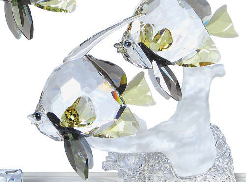 SWAROVSKI CRYSTAL WONDERS OF THE SEA COMMUNITY RETIRED RARE #