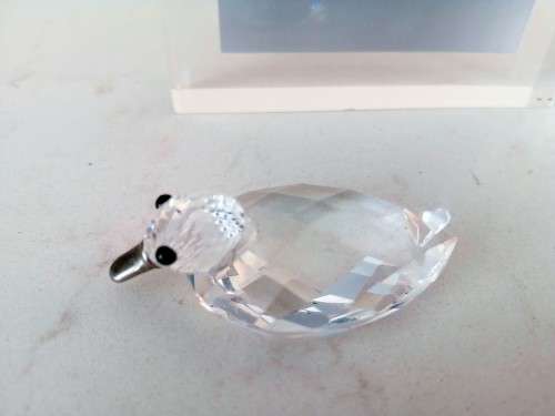 Swarovski Crystal Crystal Flat Duck #