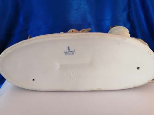 Lladro Figurine BOY WITH STUBBORN DONKEY AND DOG 5178 Retired