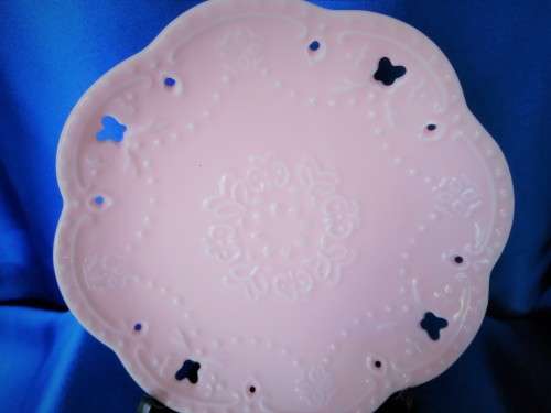 Pink Lace China Trio Perfect Balance Design Trio