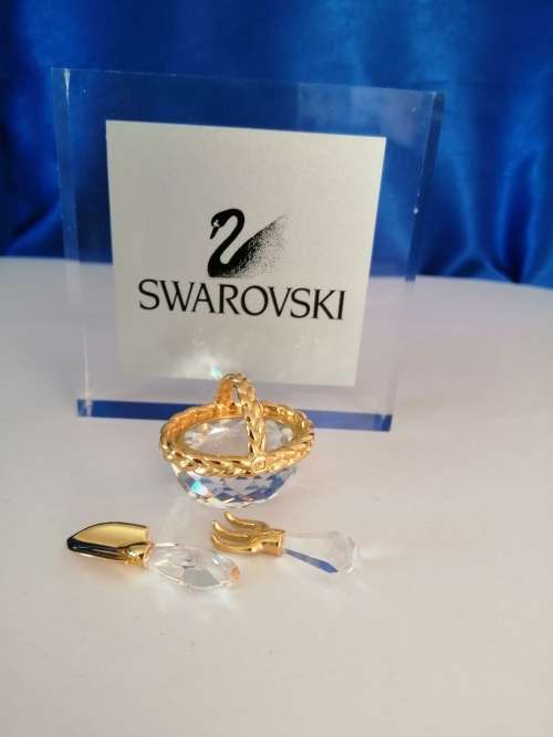 GENUINE Swarovski Memories Gardening Set retired  #