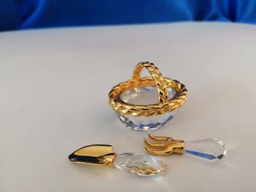 GENUINE Swarovski Memories Gardening Set retired  #