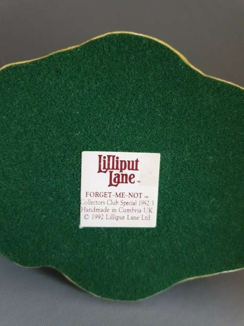 STUNNING LILLIPUT LANE FORGET ME KNOT COLLECTORS CLUB SPECIAL 1992/93 #