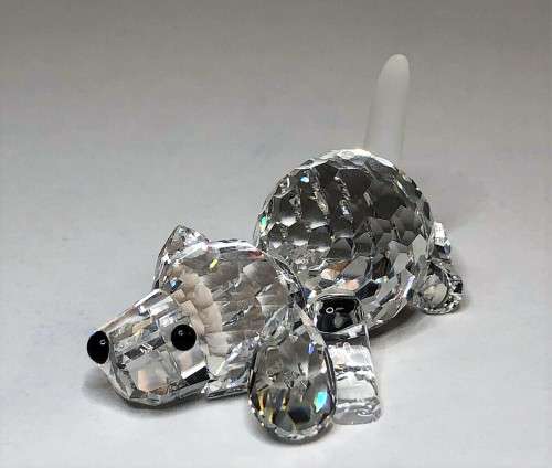 SWAROVSKI CRYSTAL BEAGLE PUPPY DOG PLAYING *