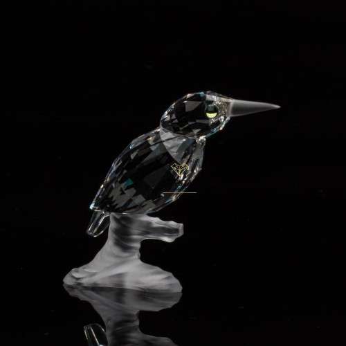 SWAROVSKI CRYSTAL KINGFISHER UP IN TREES RARE  RETIRED #