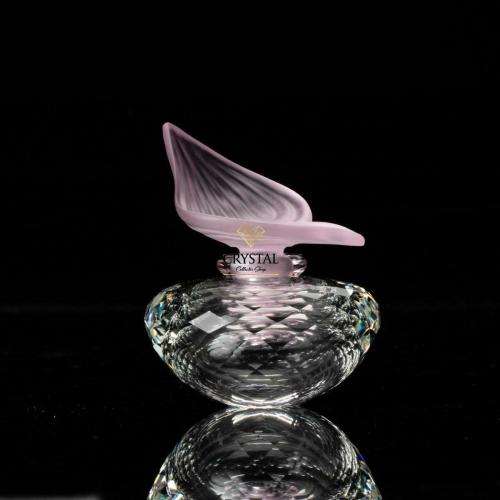 SWAROVSKI Crystal Perfume Bottle Flacon Rose 236693 #
