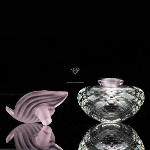 SWAROVSKI Crystal Perfume Bottle Flacon Rose 236693 #