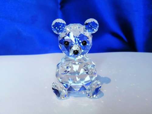 SWAROVSKI CRYSTAL BEAR LARGE RARE RETIRED #