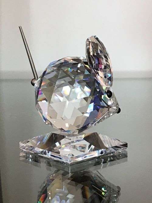 SWAROVSKI CRYSTAL Stunning Large Mouse #