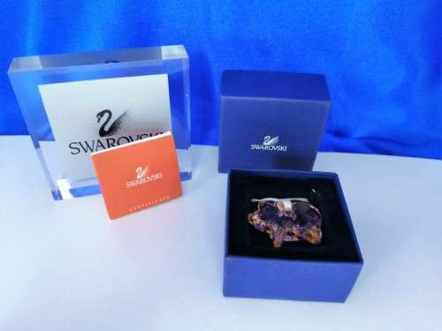 SWAROVSKI Crystal Pig Ornament #