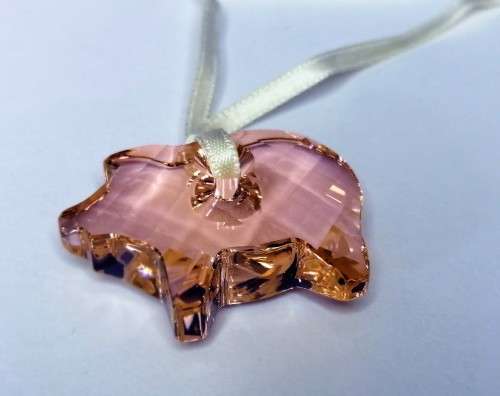 SWAROVSKI Crystal Pig Ornament #