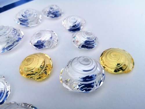 Swarovski Crystal Miniture Top Shells #