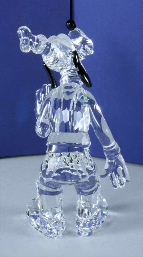 Swarovski Figurine - Disney Showcase Collection Goofy Clear Retired in 2008 Boxed #